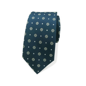 Corbata de Diseño de Lujo para Hombre, Corbata de Jacquard Personalizada de Poliéster y Microfibra con Estampado de Leopardo para Bodas y Regalos - Product Image 1