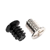 Vis autotaraudeuses à tête fraisée en acier inoxydable A2, M5, à empreinte Phillips, pour fixation de ventilateur de refroidissement de boîtier PC