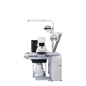 S-550B strumento ottico combinato tavolo elettrico e sedia 0 refrazione ftalmica optometria set tavolo combinato