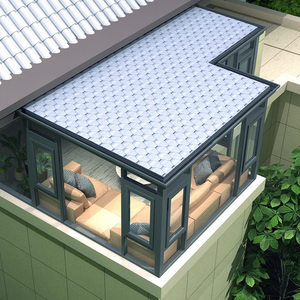 Véranda en verre feuilleté <span class=keywords><strong>sur</strong></span> <span class=keywords><strong>mesure</strong></span> <span class=keywords><strong>avec</strong></span> double vitrage Low-E, conception écoénergétique pour jardin d'hiver et salon - Product Image 5