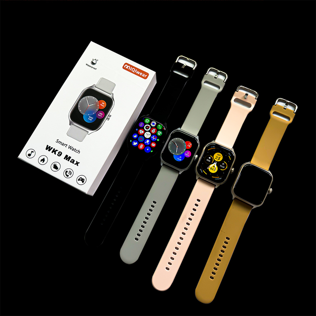 2024 Best Seller Smartwatch Wireless Charging Heart Rate Intelligent Monitoring WK9 MAX for PHONE Smartwatch