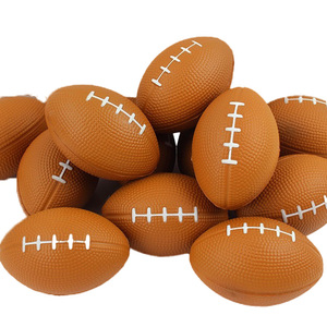 Wholesale Soft PU Football & Rugby <b>Balls</b> Customized Logo <b>Squeeze</b> Toys Kid's Sports Training OEM PU Rugby Promotional Gifts - Product Image 5