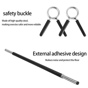 Juego de Barras de Pesas de Hierro Fundido con Revestimiento de Goma para Gimnasio, Aeróbic, <span class=keywords><strong>Bodypump</strong></span>, Fitness, Levantamiento de Pesas, Coloridas y Ajustables - Product Image 5