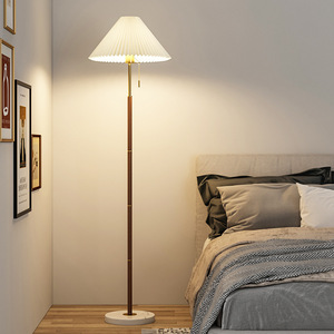 Lámpara de Pie Metálica Escandinava con Pantalla de Papel en Color Blanco Hueso, Base LED E26, Altura Ajustable, Luz Cálida Regulable 3500K - Product Image 4