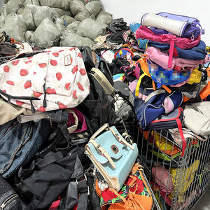 Usine Moins Cher Prix Stock Lot de Dames Sac Tissu Toile Starking Sacs Seconde Main pour Dames en Ballots Mixte - Product Image 6