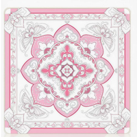 En stock, livraison rapide, jeu de mahjong moderne pliable en acrylique rose de 160 pièces, design sculpté luxueux et durable pour le divertissement
