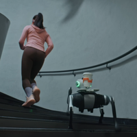 Chien robot IA pour compagnie à domicile, divertissement, éducation et interaction intelligente BOBO