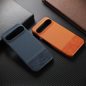 Étui de téléphone en <span class=keywords><strong>tissu</strong></span> de luxe texturé, patchwork, en PU pour Google <span class=keywords><strong>Pixel</strong></span> 10 Pro XL 9 8 Pro, <span class=keywords><strong>coque</strong></span> de téléphone élégante antidérapante - Product Image 1
