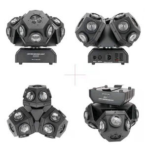 2022 Qixin Lampu <span class=keywords><strong>Laser</strong></span> Kualitas Tinggi, 3 Kepala 18 Buah * 10W Led Lampu <span class=keywords><strong>Laser</strong></span> Disko Dj Bergerak untuk Klub Pesta - Product Image 2