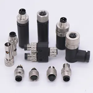 Chinese Supplier M8 M12 Assembly Waterproof DIY PVC Plastic Cable Connector