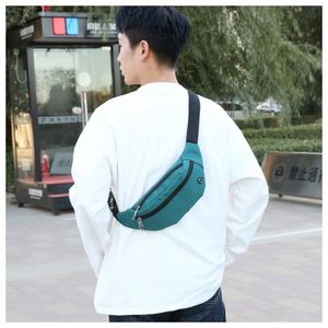 2025 New Design Unisex Sports Waist <b>Bag</b> Large Capacity Waterproof Polyester Zipper Closure Letter Pattern Adjustable Strap <b>Bag</b> - Product Image 5
