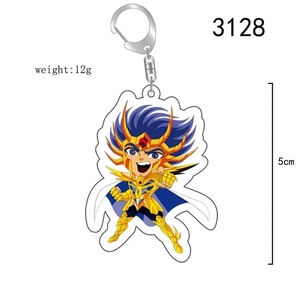 Llavero de Saint Seiya, Shion, Aldebaran, Saga, Aiolia, Dohko, Milo, Aiolos, Shura, Afrodita, Anime, Dibujos Animados, Acrílico - Product Image 3