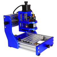 Paket Dirakit Rel Persegi Kecil LY CNC 1310 PRO Bingkai Logam Penuh Desktop Pcb Mesin Penggilingan Ukiran Kayu Diy Mini Cnc