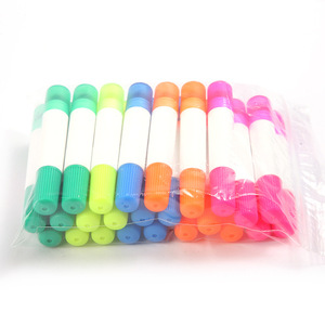 Mini stylo surligneur à pointe ronde, 4 couleurs, pour enfants, dessin, papeterie pour étudiants - Product Image 3