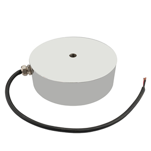 קוטר 160 מ "מ צורה עגולה שטוח גדול חזק 12v 24v 36v dc 800 ק" ג 7840n אטרקציה electromagnet - Product Image 5