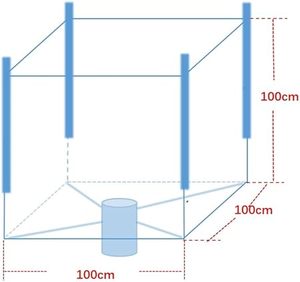 Huamaohengchun Heavy Duty WovenFIBC Bulk Bag with DischargePort - 2 Ton, 39"L x 39"W x 47"H - Ideal forConstruction, Grain (10) - Product Image 2