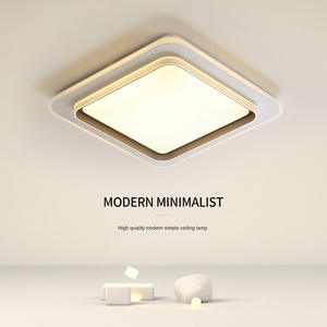 Modern Creative Acrylic <b>LED</b> <b>Ceiling</b> Lamp 500MM 50W Square Decorative Living Room <b>Led</b> <b>Ceiling</b> <b>Light</b> (C1081A-500 GD) - Product Image 2