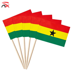 Juego de Banderas de Ghana al por Mayor, Bandera de Mano para Fanáticos del Fútbol de <span class=keywords><strong>Jamaica</strong></span>, Pulsera, Collar, Bandera Colgante, Taza de Cerámica, Bandera Nacional para Suministro - Product Image 5