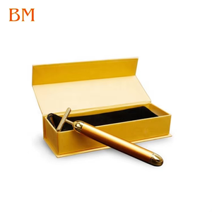 Toptan 24K altın yüz masajı pil gücü ile yeni yüksek frekans cilt bakımı aracı enerji güzellik yüz germe çekin - Product Image 5