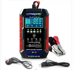 Cheap Pulse Repair Fully Automatic 7 stage 12V 10A 24V 5A Smart Car Motorcycle Battery Charger