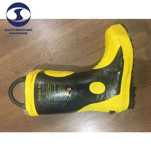 Stivali in Gomma per Vigili del Fuoco Standard EN 15090, Scarpe di Sicurezza con Punta in Acciaio, Stivali per Vigili del Fuoco e Soccorso - Product Image 3
