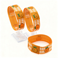 Bracelet élastique RFID personnalisé NFC |   Bracelet extensible réglable pour le contrôle d'accès aux festivals |   Logo imprimé en gros