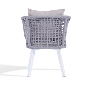 Fashional <span class=keywords><strong>Bistro</strong></span> cuerda tejida mesa de comedor y silla, muebles al aire libre, jardín - Product Image 6
