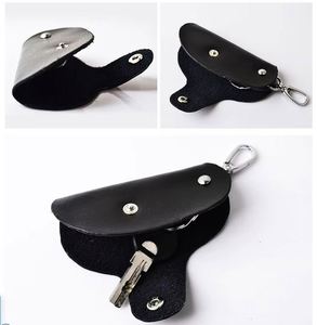 Factory Stock Cowhide Car Key Case Multi-Function Keychain Waterproof <b>Universal</b> Leather Cover for <b>Remote</b> <b>Control</b> Home Key Holder - Product Image 2