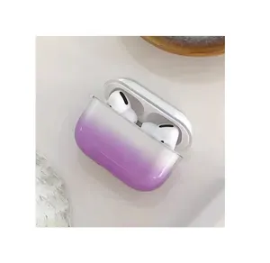 Shanhui อุปกรณ์เสริมฝาครอบพลาสติกแข็งหรูหราสําหรับเคส airpods pro