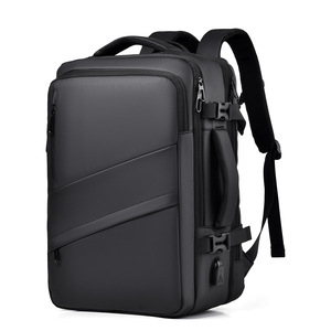Expanded Capacity Unisex Nylon Waterproof Backpack New Business Casual Travel Bag High-end Large Capacity Cross-border Polyester