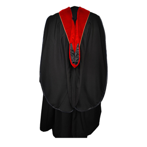 Meilleure Vente – Capuche Doctorale Unisexe avec Passepoil Doré, Couleurs Riches, Robe Académique Universitaire Durable pour la <span class=keywords><strong>Remise</strong></span> des Diplômes de Doctorat - Product Image 3