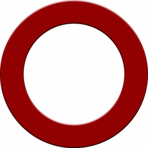 Custom 18 Inches Dartboard Surround Protect the Wall <b>Dart</b> Game Custom Pu <b>Darts</b> Surround - Product Image 3