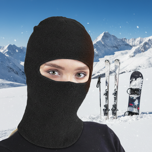 <strong>Custom</strong> rs Ski Mask <strong>Balaclava</strong> Warm Riding Full Face Neck Protection Unisex Fleece-lined Thickened Cold-proof Windproof Nylon - Product Image 2