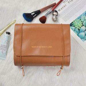 Bolsa de Maquillaje Desmontable Directo de Fábrica, Bolsa de Aseo Plegable de Gran Capacidad para Mujer, Bolsa de Viaje para Guardar Brochas - Product Image 3
