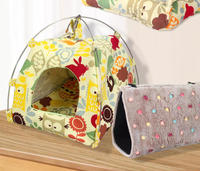 Nid pour perroquet ELEVE, tissu non tissé chaud et moelleux, confortable, léger, moderne, petit hamac réutilisable, écologique, 30x60cm