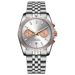 Relojes Mecánicos Deportivos de Lujo para Hombre con Logotipo Personalizado, Alta Calidad, Resistentes al Agua, Movimiento Automático, Esfera con Manecillas, Acero Inoxidable - Product Image 3