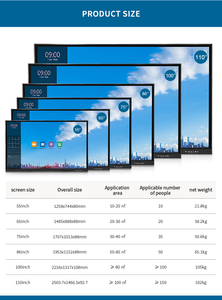 Pantalla Táctil de 20 Puntos X86 Ops Pc / Android, Pantalla Digital 4k de 75 Pulgadas, Pizarra Interactiva para Aula Skc-75-1 - Product Image 4