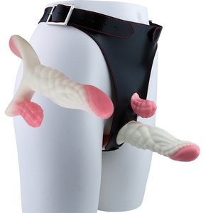 Vibrador Doble con Correa para Mujer, Dildo Usable como Ropa Interior, Tapón Anal para Mujer, Juguete Sexual para Parejas Lesbianas, Vibradores Dildos - Product Image 1