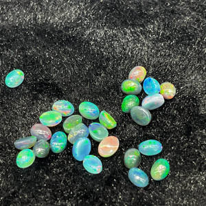オーストラリアブラックオパール天然宝石とクリスタルReikiヒーリングストーンカラフルオパールカボション宝石装飾用 - Product Image 3