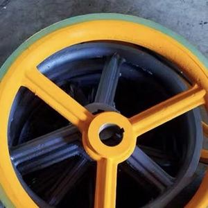<span class=keywords><strong>PU</strong></span> Drive Pulley Thang Cuốn DSA2002200A Ba Chân LG SIGMA Thang Cuốn Ròng Rọc, Phụ Tùng Thang Cuốn Lan Can - Product Image 5