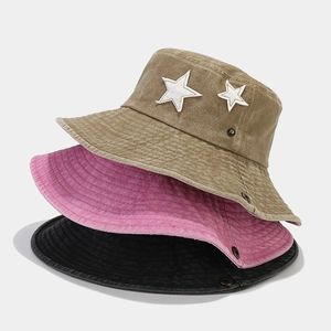 Chapeau de Cowboy rétro étoile femmes parasol crème solaire alpinisme chapeaux <span class=keywords><strong>Camping</strong></span> seau casquette extérieur Sombrero Mujer - Product Image 2