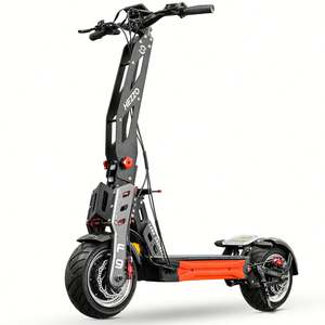 Hezzo F9 Scooter Eléctrico de Aleación de Aluminio, 8000W, Motores Duales, 60V 40Ah, 15MPH, 12 Pulgadas, Plegable, Impermeable, Todoterreno - Product Image 1