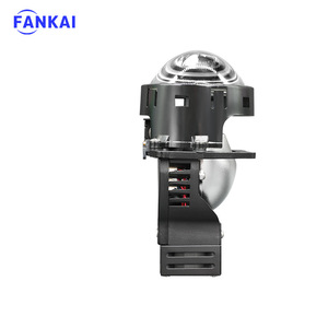 FANKAI ไฟหน้า LED ขนาด 3 นิ้ว 65W 30000Lm 6000K สำหรับการอัพเกรดแบบดัดแปลงรูปทรงหลอดไฟ 9007 - Product Image 2