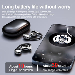 หูฟังออกกำลังกายแบบเปิดหู YK-880 พร้อมไมโครโฟน เสียงสเตอริโอคุณภาพสูง ดีไซน์แบบเกี่ยวหู สำหรับวิ่ง ปั่นจักรยาน พร้อมหน้าจอแสดงผลดิจิตอล - Product Image 4