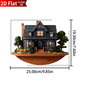 Cổ Điển Ấm Cúng Tiểu Gỗ Gỗ Khắc Key Chủ Treo Tường Key Rack Với 4 Có Thể Tháo Rời Móc Chìa Khóa Trang Trí Công Cụ Lưu Trữ - Product Image 6