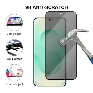 2.5D กันกระแทกกระจกเทมเปอร์9H เพื่อความเป็นส่วนตัวสำหรับ Samsung <span class=keywords><strong>Galaxy</strong></span> S26 S25 <span class=keywords><strong>S22</strong></span> S23ป้องกันการสอดแนมเป็นพิเศษ - Product Image 3