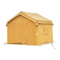 Tente gonflable en toile PVC 3*3m, grande tente, imperméable, tentes du désert