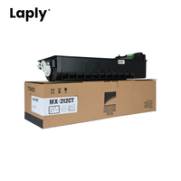 Cartouche de toner compatible Laply MX-312CT/MX-312AT pour copieurs MX-M261/MX-M311/MX-M2608N/MX-M3508 - Noir - Garantie de 18 mois