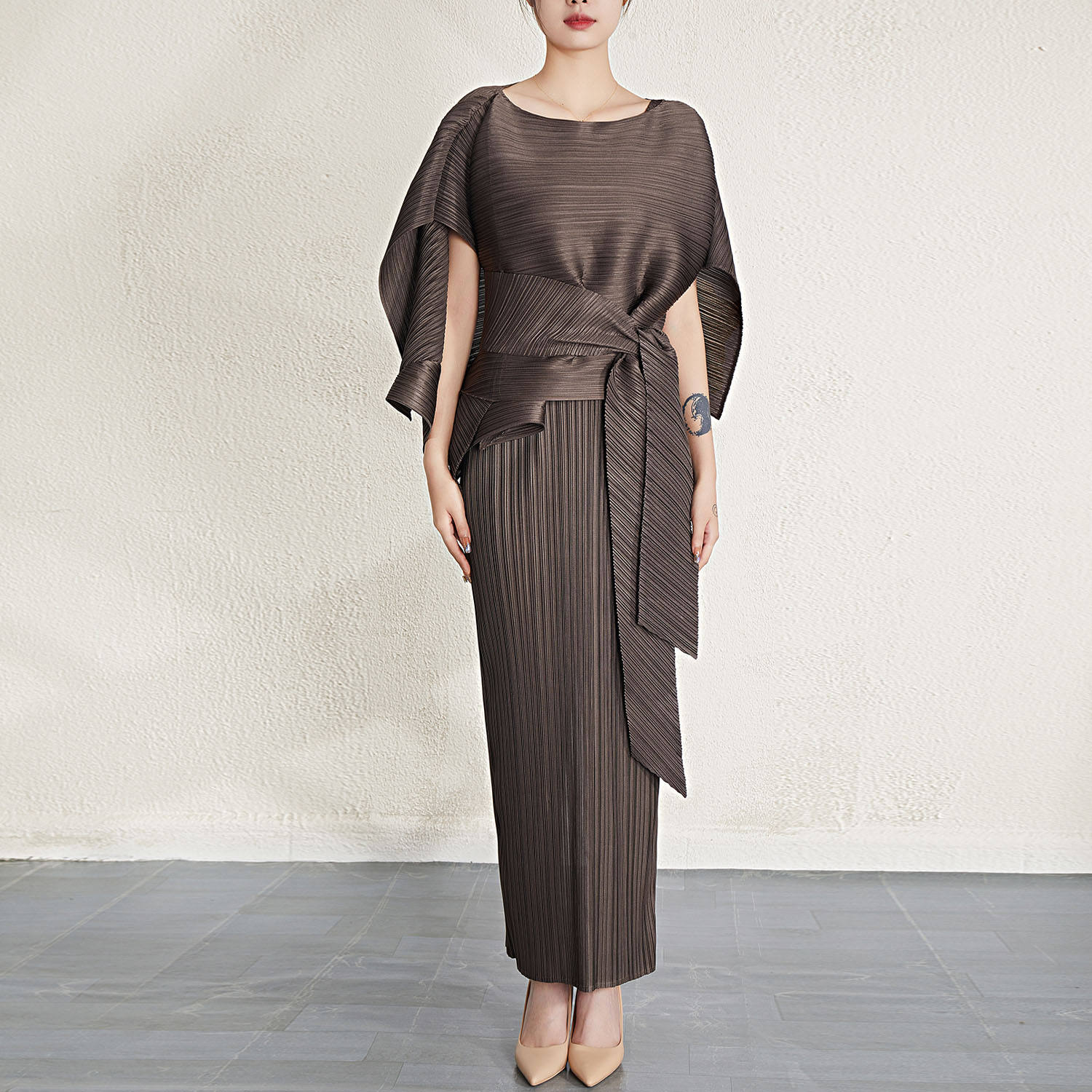 สีน้ำตาล