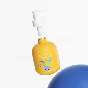 Bouteilles de shampooing pour bébé personnalisées XINGYUAN de 300 ml, bouteilles de gel douche pour le corps, soins de la peau, bouteille de lotion en plastique PET avec pompe - Product Image 3